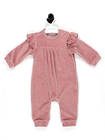 AD23472 Kız Bebek Tulum 3-6/6-9/9-12/18-24 AY