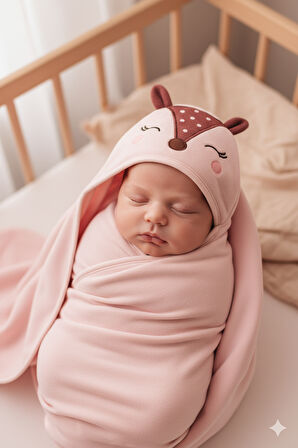 KD29034.Bebek Havlu Bornoz 85*90