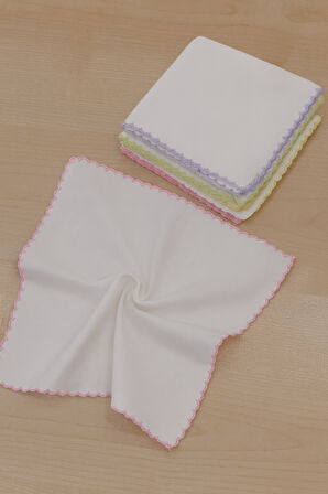 Bebek Ağız Mendili 1 paket içinde 10 Parça Penye Mendil 