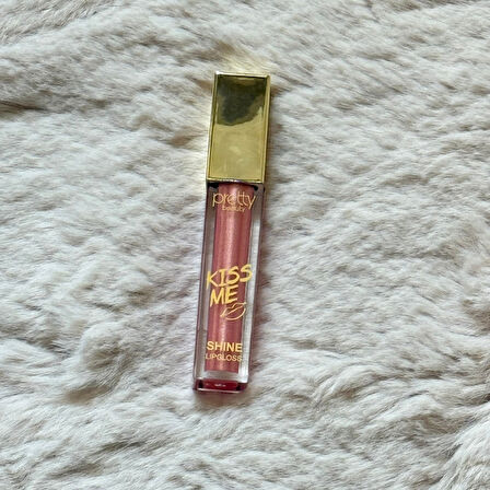 Sudedi Home Kiss Me Shine Lip Gloss - Pembe Işıltılı Dudak Parlatıcısı