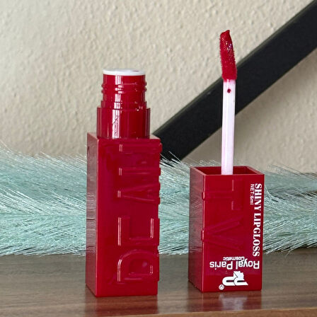 Sudedi Home Shiny Lip Gloss - Parlak Kırmızı Dudak Parlatıcısı
