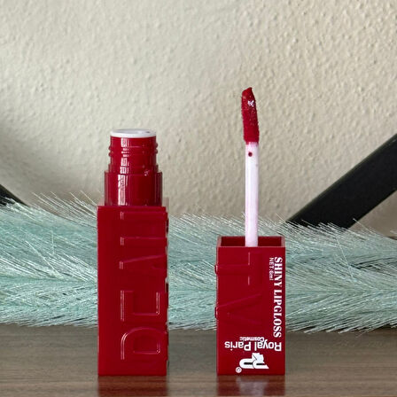 Sudedi Home Shiny Lip Gloss - Parlak Kırmızı Dudak Parlatıcısı