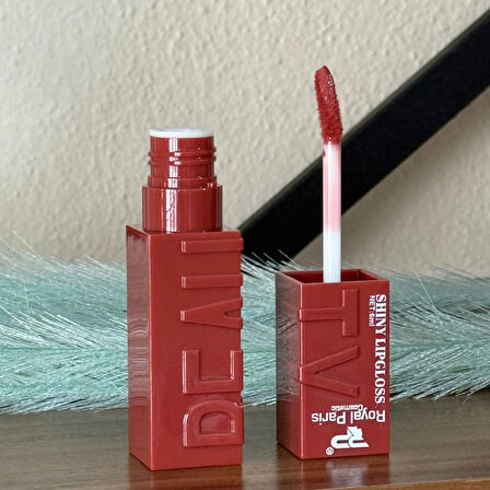 Sudedi Home Shiny Lip Gloss - Bordo Parlak Dudak Parlatıcısı