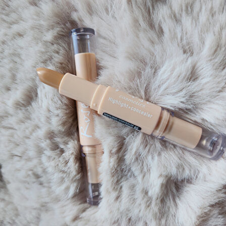 Sudedi Home Rose Cosmetics Çift Taraflı Aydınlatıcı ve Kapatıcı Stick