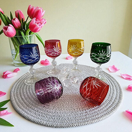 Sudedi Home Bohemia Lorenzo 150ml Kristal 1 Adet Bardak Kadeh Takımı