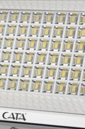 LED Projektör 100W 3200K Gün Işığı IP64 Dış Mekan Aydınlatması 8200 Lümen 1 Adet BX-316746