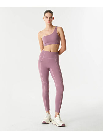 Twist Logo Jakarlı Tayt