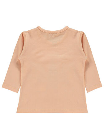 Civil Baby Kız Bebek Penye Sweatshirt 6-18 Ay Somon