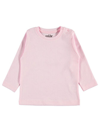 Kujju Bebek Penye Sweatshirt 12-24 Ay Pembe