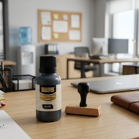 Brons Br-314 İstampa Mürekkebi 30 Cc Siyah (12 Li Paket)