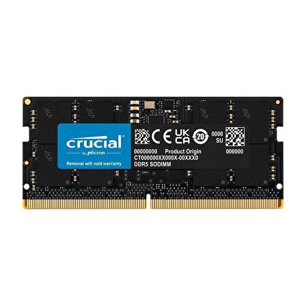 CRUCIAL 16GB 5600MHZ DDR5 CT16G56C46S5 NOTEBOOK RAM 