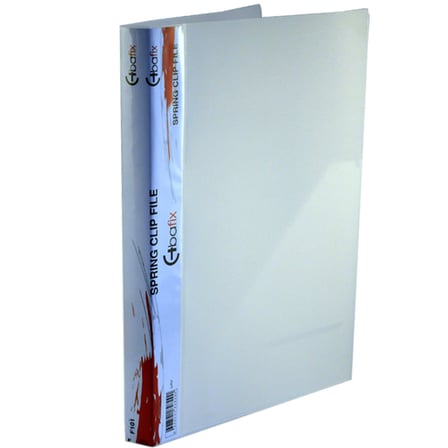 Bafix A4 Yaylı Dosya Şeffaf F101 (10 Lu Paket)