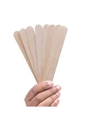 Naturel Dil Çubuğu Ve Aktivite Çubuğu 50 Adet 15 Cm