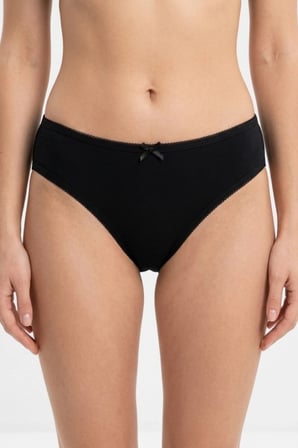 Kadın 6'lı Paket Pamuklu Bikini Külot Esnek Yumuşak İz Yapmaz İç Çamaşırı
