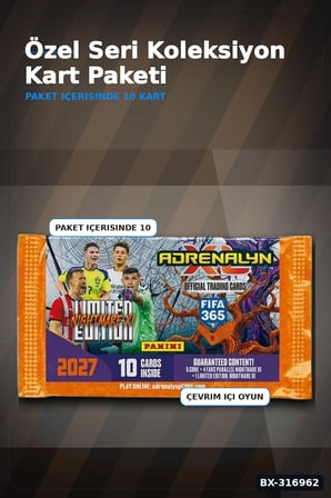 FIFA 365 2026/2027 Futbolcu Kartı Paketi Adrenalyn XL Nightmare Limitli BX-316962