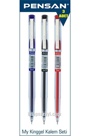 My King 0.5 Mm Jel Kalem Seti 3 Adet