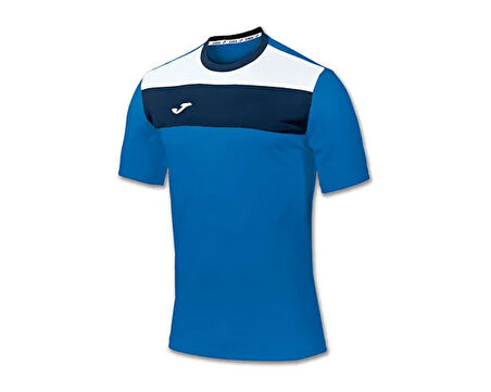 Joma Mavi Erkek Futbol Tişörtü 100224,7 T-Shirt Crew Royal