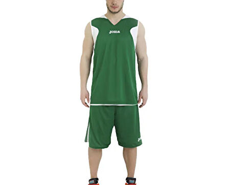 Joma Erkek Basketbol Forma & Şort Takımı Yeşil Basketball Reversible Set 1184,452