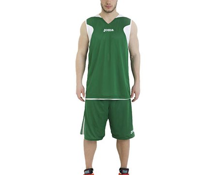 Joma Erkek Basketbol Forma & Şort Takımı Yeşil Basketball Reversible Set 1184,452