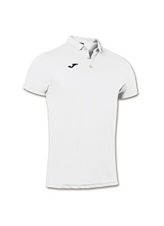 Joma Polo Yaka Düz Beyaz Erkek T-Shirt 100437.200-POLO SHIRT HOBBY WHITE S