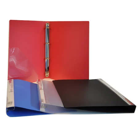 Bafix A4 Halkalı Dosya 4 Halkalı Kırmızı (10 Lu Paket)