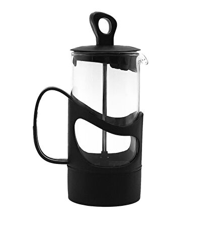 French Press & Siyah Kupa & Beta Tea Turunç Bahçesi Çayı Hediye seti