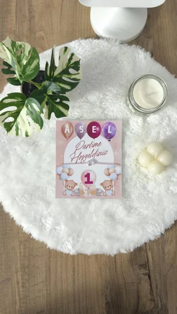 Pamuğum Atelier Kişiye Özel Balonlu Tasarım Şans Bilekliği 25 Adet Hediyelik