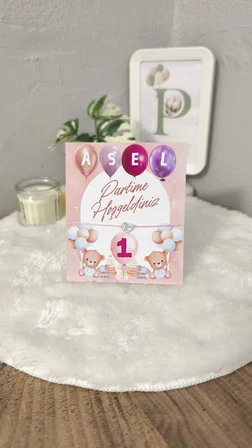 Pamuğum Atelier Kişiye Özel Balonlu Tasarım Şans Bilekliği 25 Adet Hediyelik
