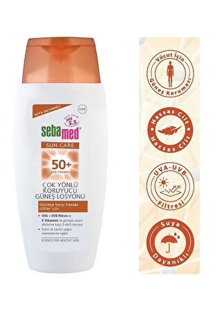 Sebamed SPF 50 Çok Yönlü Koruyucu Güneş Losyonu 150 ml