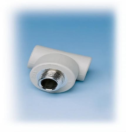 S'82 PPRC 32x1 Erkek Te Hortum Bağlantısı Gri