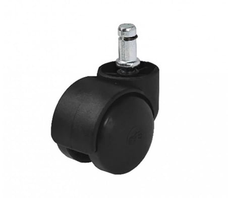 S'82 HTS 413 Büro Tipi Pimli Mobilya Tekerleği Siyah 49 mm