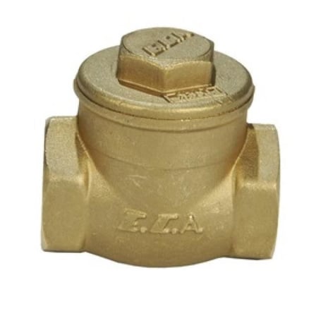 ECA 1/2 Çekvalf Hortum Bağlantısı Paslanmaz Sac Kauçuk Klapeli 25 Bar 80°C