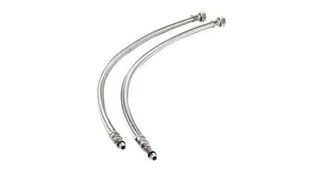 S'82 Batarya Flex Hortum 60 cm 3/8 M10 Çelik Örgülü