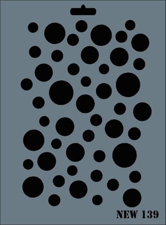 S'82 N-139 Stencil Şablon 35x25 cm