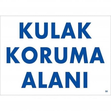 S'82 Kulak Koruma Alanı Uyarı Levhası 25x35 cm PVC İş Güvenlik Tabelası