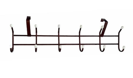 S'82 Kapı Arkası Askısı Metal Kahverengi Boru Tip