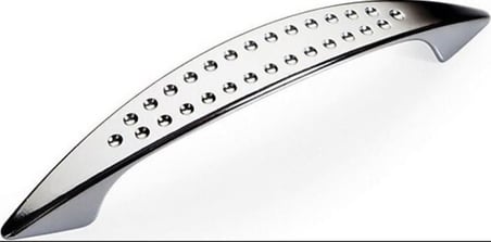 S'82 Noktalı Dolap ve Çekmece Kulpu 96 mm Krom