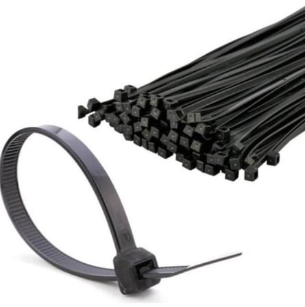 S'82 Kablo Bağı Siyah 4.5 mm 25 cm 100 Adet