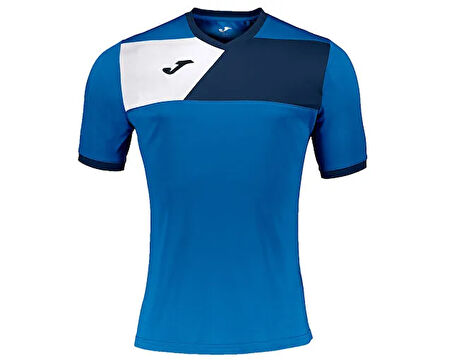 Joma Erkek Futbol Forması Mavi T-Shirt Crew ii Royal-Marino S/S 100611.703