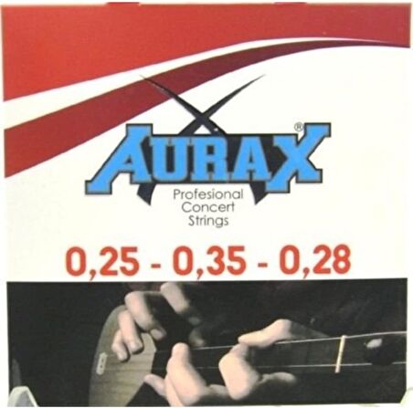 Aurax ARX25 Divan Saz Bağlama Teli 25-35-28