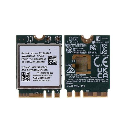 Lenovo ThinkPad E16 Gen 3 21SU Uyumlu Notebook Wifi Card