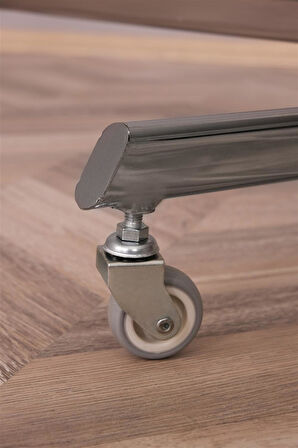 Tekli Ayarlı Lüks Askılık Standı