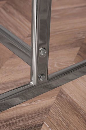 Tekli Ayarlı Lüks Askılık Standı