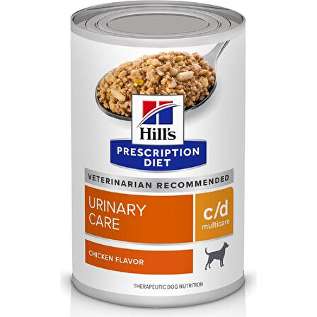 Hill's Prescription Diet Urinary Care C/d Multicare Tavuklu Köpek Konservesi 370 gr 6 Adet