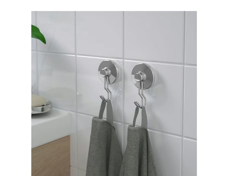 IKEA KROKFJORDEN kanca , çinko kaplama, 2 adet 