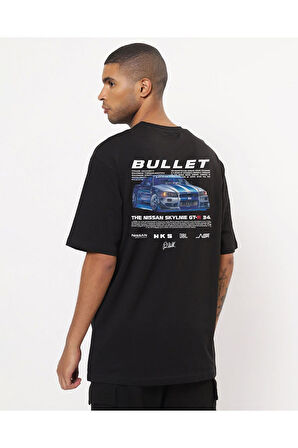 Fast and Furious Paul Walker Nissan Skyline GT-R Oversize Unisex Tshirt