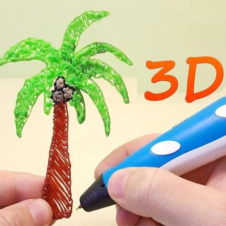 PEMBE Renk 3D Kalem Yazıcı