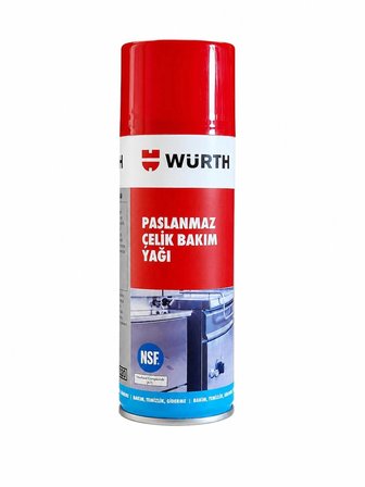 WÜRTH PASLANMAZ ÇELİK BAKIM YAĞI 400 ML