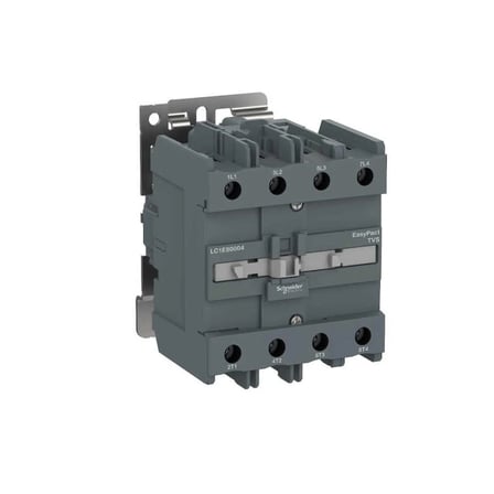Schneider LC1E80004M7 Easypact Tvs 4p Kontaktör, 100A, Ac1, 4na, 220V, 50/60hz