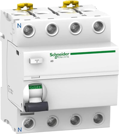 SIEMENS 5SM1342-0 4X25A 30mA Tip AC Kaçak Akım Koruma Rölesi